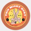 WILE_E._COYOTE™_Acme_-_This_Might_Hurt_Classic_Round_Sticker_1 WILE E. COYOTE™ Acme This Might Hurt Classic Round Sticker
