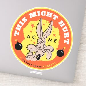 WILE_E._COYOTE™_Acme_-_This_Might_Hurt_Sticker_1 WILE E. COYOTE™ Acme This Might Hurt Sticker