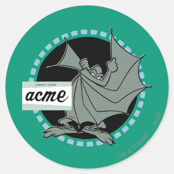 WILE E. COYOTE™ Acme Products 5 Classic Round Sticker