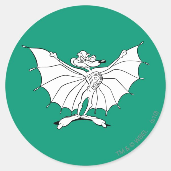 WILE_E._COYOTE™_Acme_Products_8_Classic_Round_Sticker_1 WILE E. COYOTE™ Acme Products 8 Classic Round Sticker