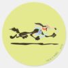 WILE_E._COYOTE™_Chasing_dinner_Classic_Round_Sticker_1 WILE E. COYOTE™ Chasing Dinner Classic Round Sticker