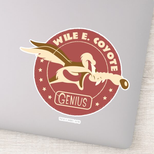 WILE_E._COYOTE™_Genius_Sticker_1 WILE E. COYOTE™ Genius Sticker
