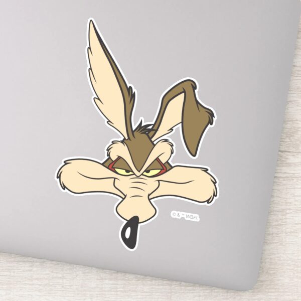 WILE_E._COYOTE™_Pleased_Head_Shot_Sticker_1 WILE E. COYOTE™ Pleased Head Shot Sticker