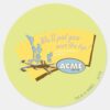 WILE_E._COYOTE™_and_ROAD_RUNNER™_Acme_Classic_Round_Sticker_1 WILE E. COYOTE™ And ROAD RUNNER™ Acme Classic Round Sticker