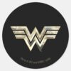 WW84___Golden_Wonder_Woman_Logo_Classic_Round_Sticker_1 WW84 Golden Wonder Woman Logo Classic Round Sticker