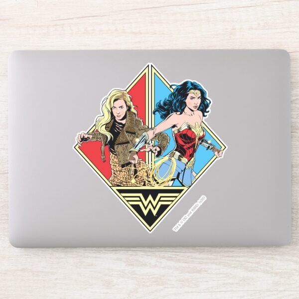 WW84___Retro_Comic_Barbara_Minerva_&_Wonder_Woman_Sticker_8 WW84 Retro Comic Barbara Minerva Wonder Woman Sticker