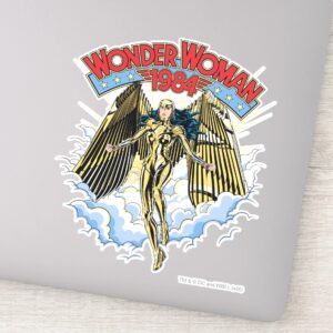 WW84___Retro_Comic_Gold_Armor_Wonder_Woman_Sticker_1 WW84 Retro Comic Gold Armor Wonder Woman Sticker