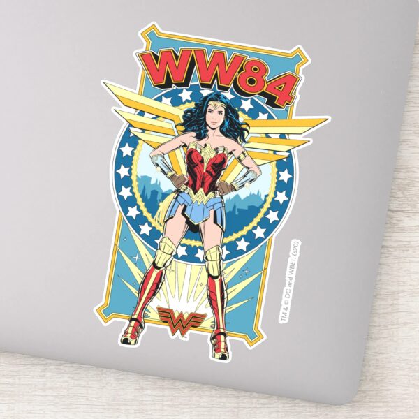 WW84___Retro_Comic_Wonder_Woman_Character_Badge_Sticker_1 WW84 Retro Comic Wonder Woman Character Badge Sticker