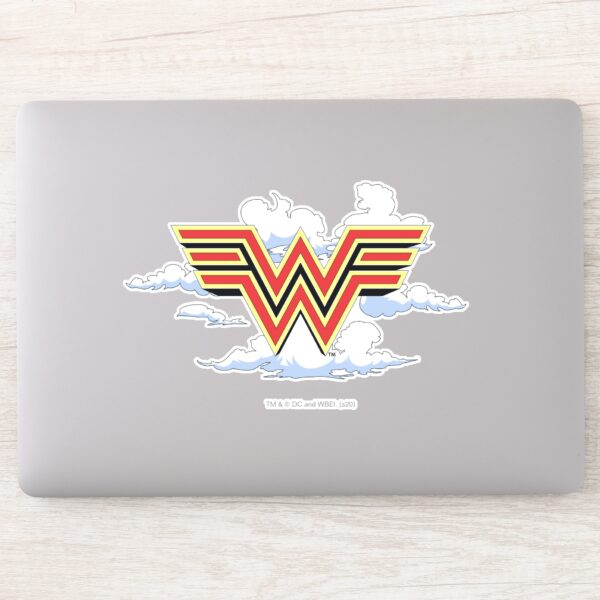 WW84___Retro_Comic_Wonder_Woman_Logo_Cloud_Pattern_Sticker_8 WW84 Retro Comic Wonder Woman Logo Cloud Pattern Sticker