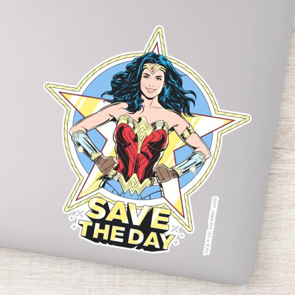 WW84___Save_The_Day_Wonder_Woman_Retro_Comic_Art_Sticker_1 WW84 Save The Day Wonder Woman Retro Comic Art Sticker
