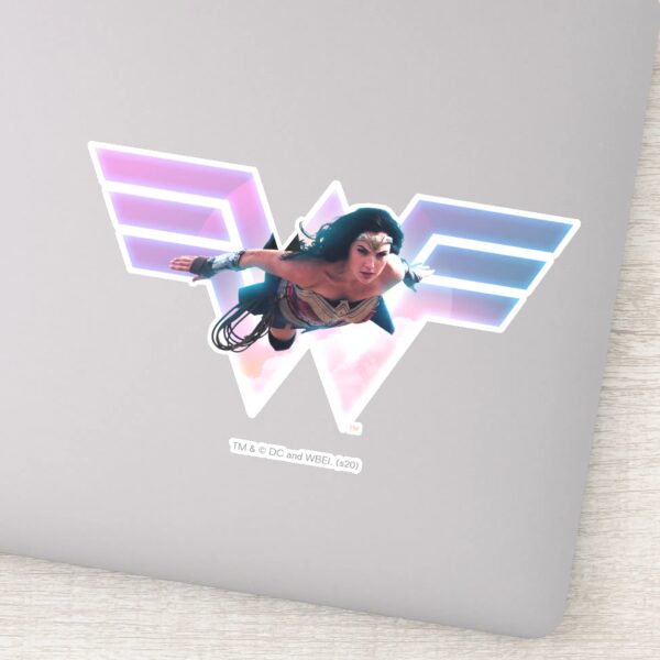 WW84___Wonder_Woman_Flying_Lo_Fi_Pastel_Graphic_Sticker_1 WW84 Wonder Woman Flying Lo Fi Pastel Graphic Sticker