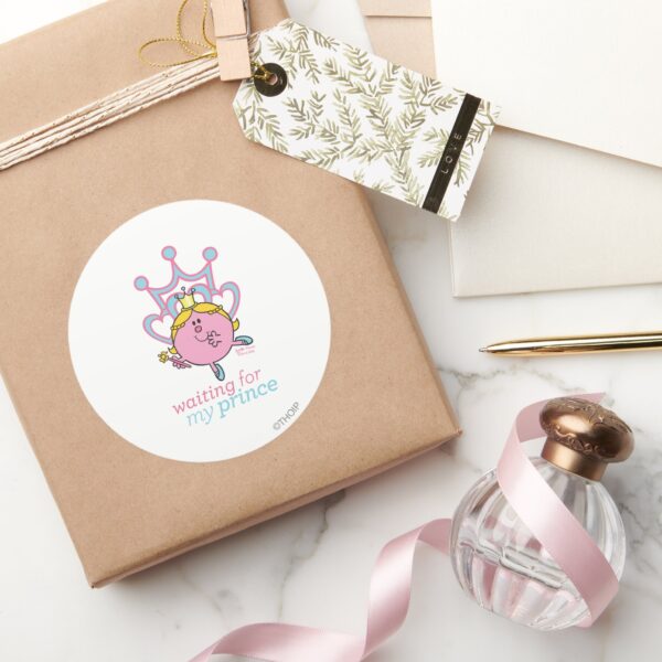 Waiting_For_My_Prince_Classic_Round_Sticker_5 Waiting For My Prince Classic Round Sticker