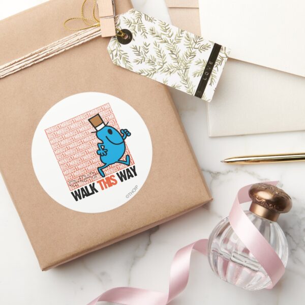 Walk_This_Way_Classic_Round_Sticker_5 Walk This Way Classic Round Sticker