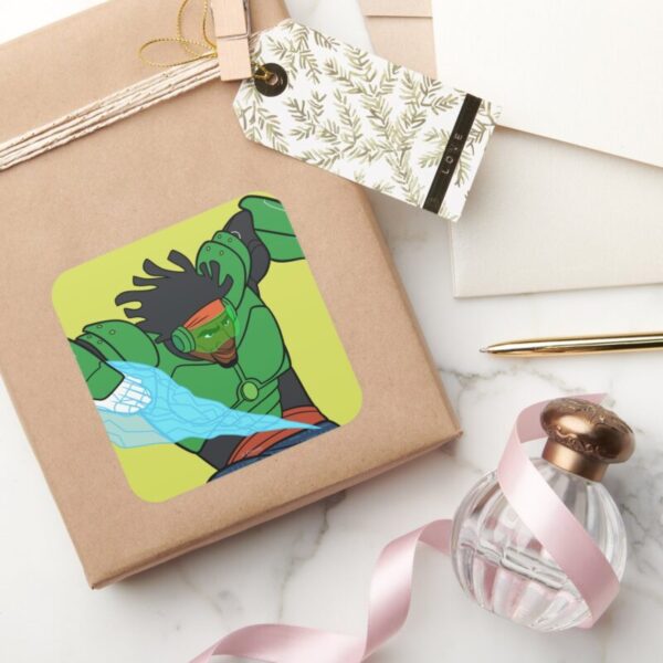 Wasabi_Supercharged_Square_Sticker_5 Wasabi Supercharged Square Sticker