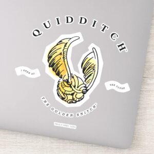 Watercolor Golden Snitch Sticker