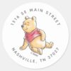 Watercolor_Winnie_the_Pooh_Baby_Shower_Address_Classic_Round_Sticker_3 Watercolor Winnie The Pooh Baby Shower Address Classic Round Sticker