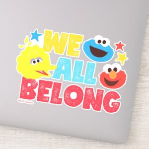 We All Belong Stars Sticker