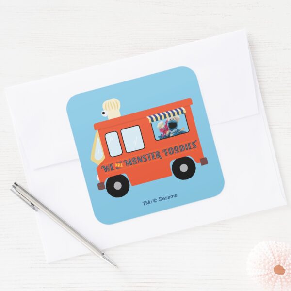 We_Are_Monster_Foodies_Square_Sticker_3 We Are Monster Foodies Square Sticker