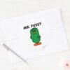 Well Groomed Mr. Fussy Classic Round Sticker