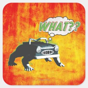 What Square Sticker