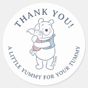 Whimsical_Winnie_the_Pooh___Treat_Classic_Round_Sticker_1 Whimsical Winnie The Pooh Treat Classic Round Sticker