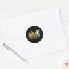 Whole Gang 13 Mystery Inc Classic Round Sticker