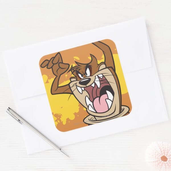 Wild_TAZ™_Square_Sticker_3 Wild TAZ™ Square Sticker