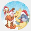 Winnie_The_Pooh_&_Friends_Holiday_Classic_Round_Sticker_1 Winnie The Pooh Friends Holiday Classic Round Sticker