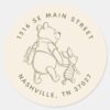Winnie_the_Pooh_100_Acre_Wood_Birthday_Arch_Classic_Round_Sticker_2 Winnie The Pooh 100 Acre Wood Birthday Arch Classic Round Sticker