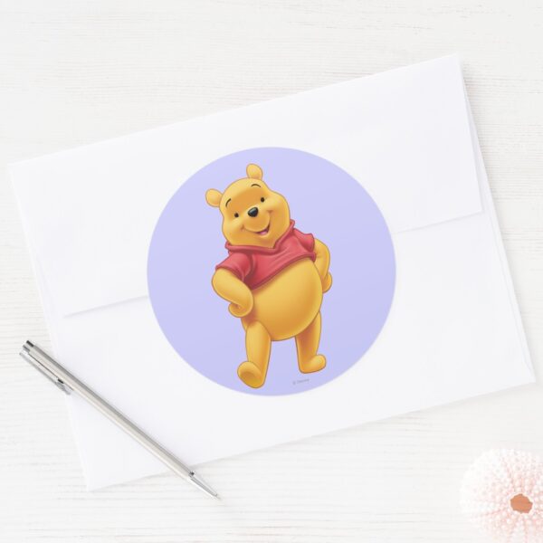 Winnie_the_Pooh_10_Classic_Round_Sticker_3 Winnie The Pooh 10 Classic Round Sticker