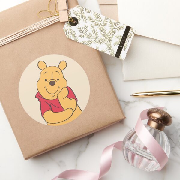 Winnie_the_Pooh_6_Classic_Round_Sticker_5 Winnie The Pooh 6 Classic Round Sticker