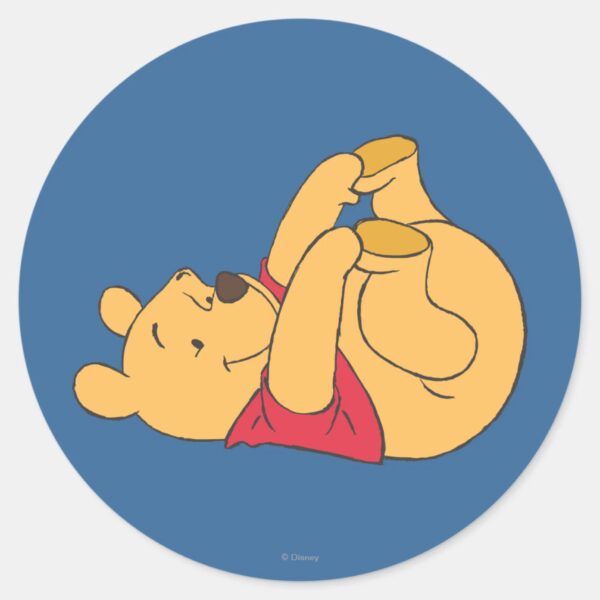 Winnie_the_Pooh_9_Classic_Round_Sticker_1 Winnie The Pooh 9 Classic Round Sticker