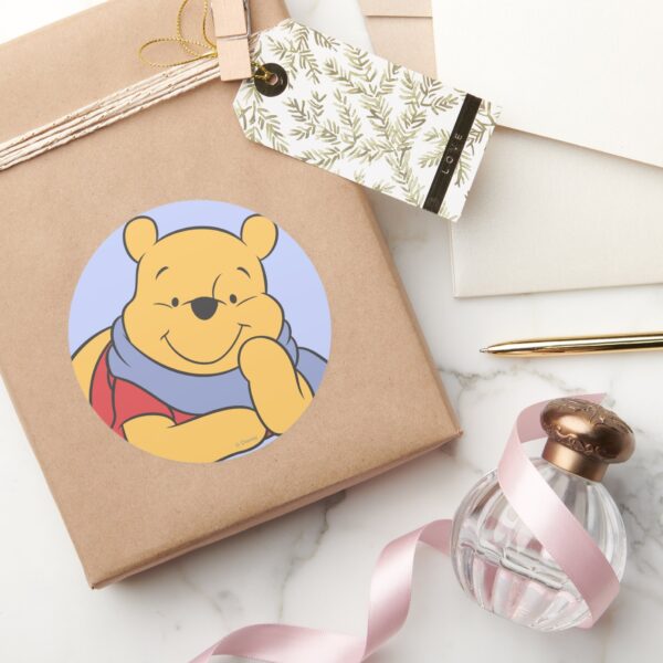 Winnie_the_Pooh_Classic_Round_Sticker_5 Winnie The Pooh Classic Round Sticker