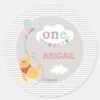 Winnie_the_Pooh_Kite___Baby_Boy_Classic_Round_Sticker_1 Winnie The Pooh Kite Baby Boy Classic Round Sticker