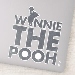 Winnie The Pooh Logo Sticker