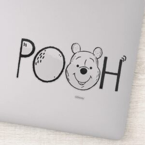Winnie The Pooh Name Sticker
