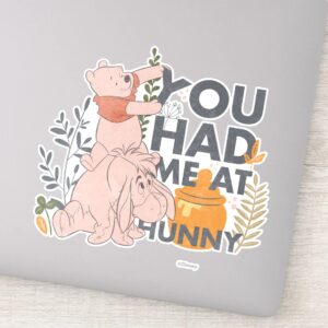 Winnie_the_Pooh_&_Eeyore___You_had_me_at_Hunny_Sticker_1 Winnie The Pooh Eeyore You Had Me At Hunny Sticker