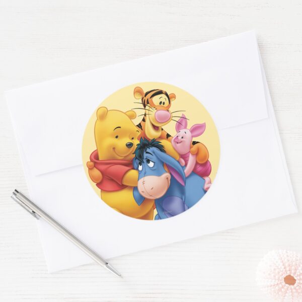 Winnie_the_Pooh_&_Friends_Classic_Round_Sticker_3 Winnie The Pooh Friends Classic Round Sticker