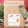 Winnie_the_Pooh___Boy_Baby_Shower_Square_Sticker_7 Winnie The Pooh Boy Baby Shower Square Sticker