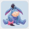 Winnie The Pooh Eeyore Smile Square Sticker