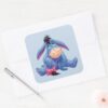 Winnie The Pooh Eeyore Smile Square Sticker