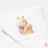 Winnie_the_Pooh___Fall_Pumpkin_First_Birthday_Square_Sticker_3 Winnie The Pooh Fall Pumpkin First Birthday Square Sticker