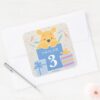 Winnie_the_Pooh___Happy_Birthday_Square_Sticker_3 Winnie The Pooh Happy Birthday Square Sticker