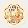 Winnie_the_Pooh___Happy_Easter_Badge_Classic_Round_Sticker_1 Winnie The Pooh Happy Easter Badge Classic Round Sticker