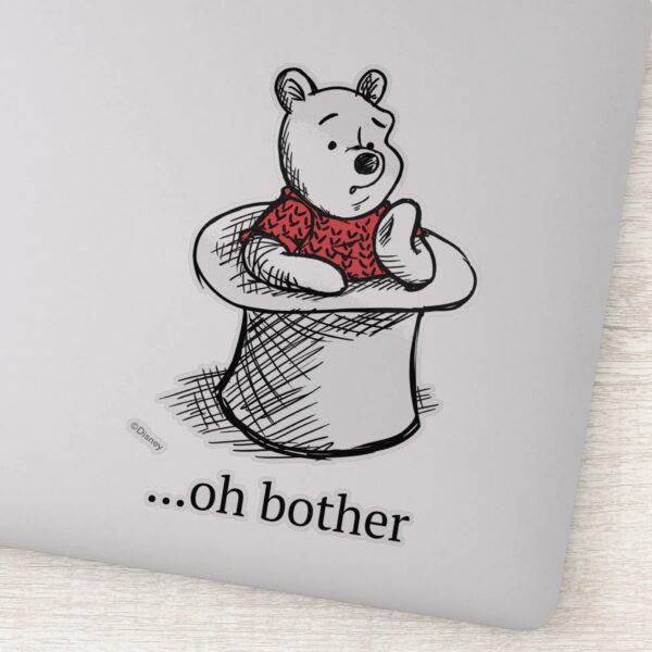 Winnie_the_Pooh___Oh_Bother_Quote_Sticker_1 Winnie The Pooh Oh Bother Quote Sticker