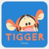 Winnie_the_Pooh___Peek-a-Boo_Tigger_Square_Sticker_1 Winnie The Pooh Peek A Boo Tigger Square Sticker