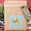 Winnie_the_Pooh___Pooh_Christmas_Lights_Square_Sticker_5 Winnie The Pooh Pooh Christmas Lights Square Sticker