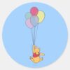 Winnie_the_Pooh_and_Balloons_Classic_Round_Sticker_1 Winnie The Pooh And Balloons Classic Round Sticker
