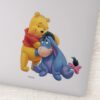 Winnie The Pooh And Eeyore Sticker