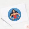 Wonder_Woman_-_Fight_For_Peace_Classic_Round_Sticker_3 Wonder Woman Fight For Peace Classic Round Sticker